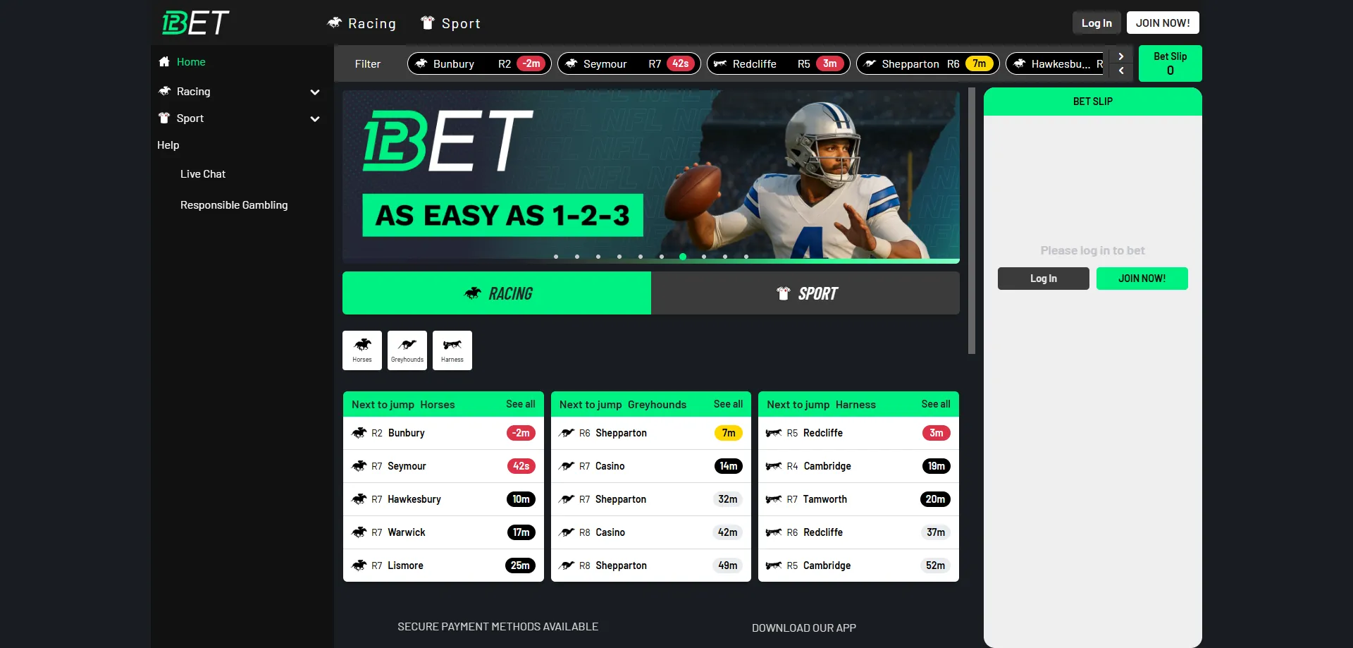 Visão geral da plataforma oficial 123bet online casino